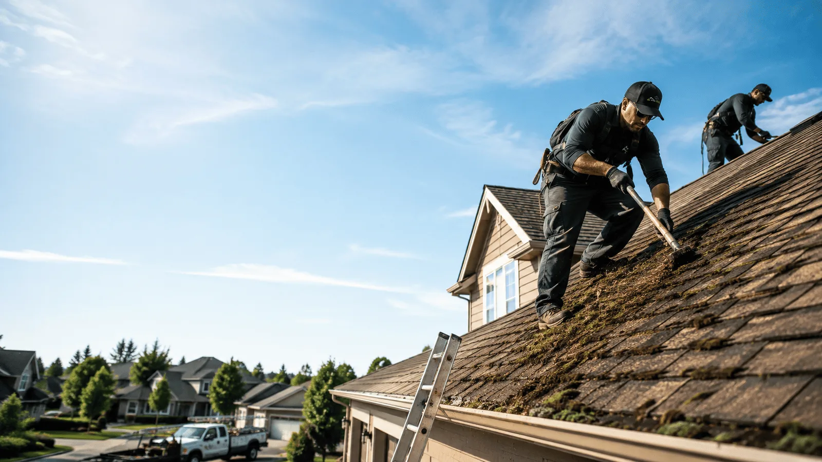 Roof Moss Removal in Cypress, IL near me